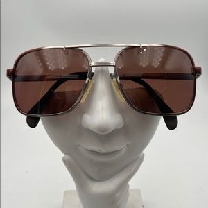 Vintage Menrad Silver Pilot Sunglasses Frames 475-038